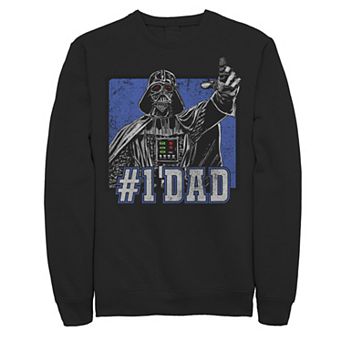 Men's Star Wars Darth Vader Number One Father Sweatshirt