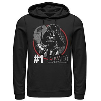 Men's Star Wars Darth Vader #1 Dad Death Star Hoodie