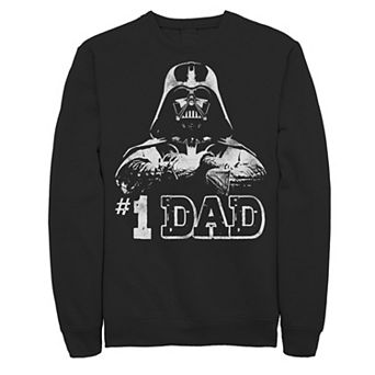 Men's Star Wars Vader #1 Dad Vintage Father's Day Sweatshirt