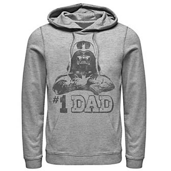 Men's Star Wars Darth Vader #1 Dad Vintage Father's Day Hoodie