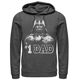 Men's Star Wars Darth Vader #1 Dad Vintage Father's Day Hoodie