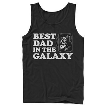 Men's Star Wars Best Dad In The Galaxy Tank Top