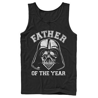 Men's Star Wars Vader Father Of The Year Helmet Tank Top