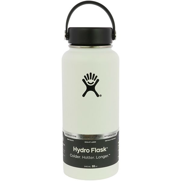 Hydro Flask 32 Oz Wide Mouth Thermos with Flex Cap Tempshield, Easy Carry