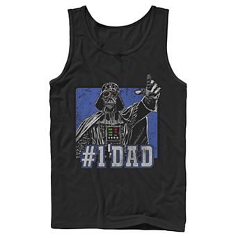Men's Star Wars Darth Vader Number One Father Tank Top