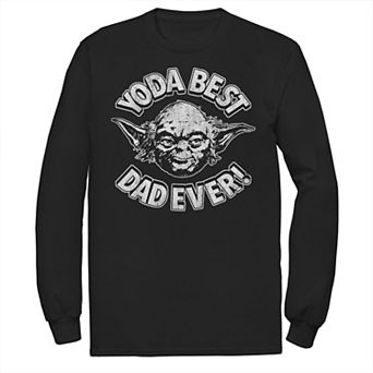 Men's Star Wars Father's Day "Yoda Best Dad Ever!" Tee
