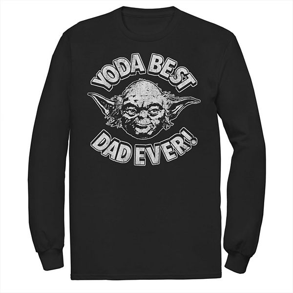 Yoda best dad ever t sale shirt