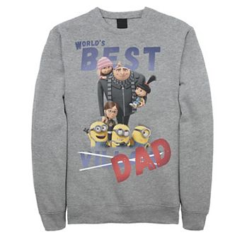 Men's Despicable Me Minions World's Best Dad Sweatshirt