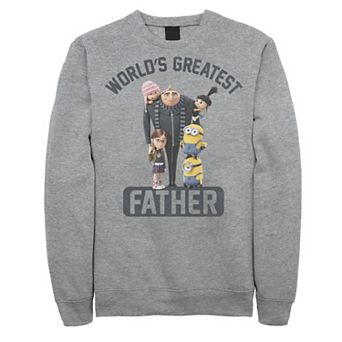 Men's Despicable Me Minions Greatest Father Sweatshirt