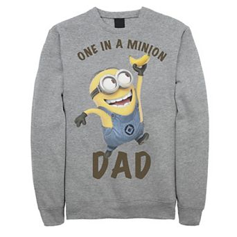 Men's Despicable Me Minions 'Tis The Season To Be Jolly Banana Sweatshirt