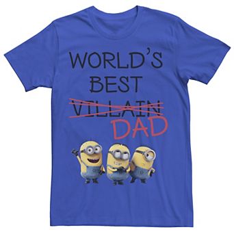 Men's Despicable Me Minions "World's Best Dad" Tee