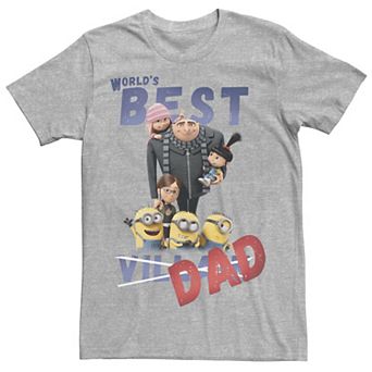 Men's Despicable Me Minions World's Best Dad Tee