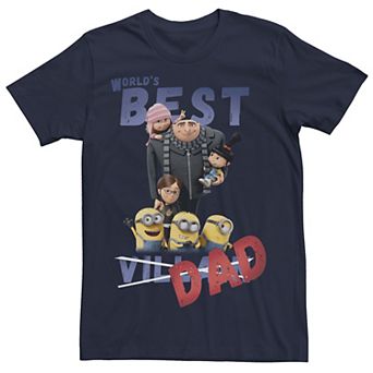 Men's Despicable Me Minions World's Best Dad Tee