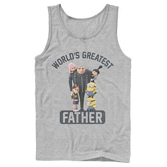 Men's Despicable Me Minions "World's Greatest Father" Tank Top