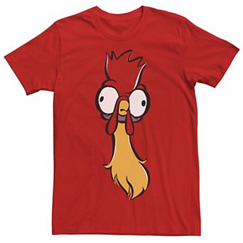 Disney's Moana Hei Hei Men's Large Faces Tee