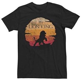 Disney's The Lion King Simba Sunset Heat Wave Men's Tee