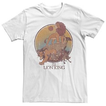 Disney's The Lion King Pride Rock Men's Group Poster Tee