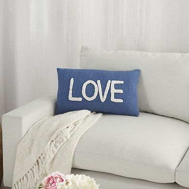 Mina Victory Life Styles Tufted Love Throw Pillow