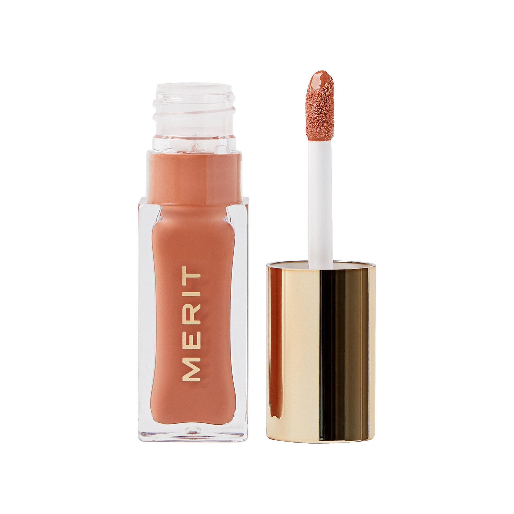 MERIT Shade Slick Hydrating Tinted Lip Oil, Size: 0.23 FL Oz, Au Naturel