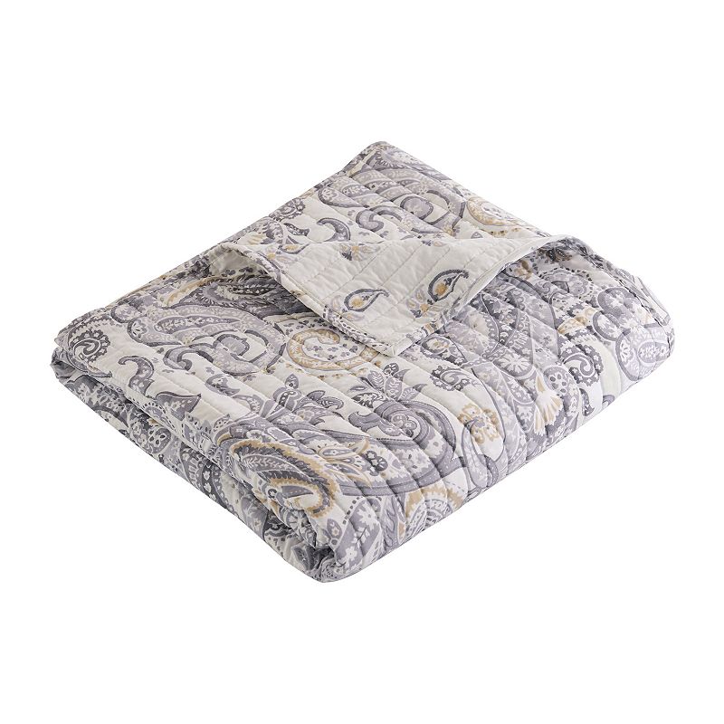 Levtex Home Maribelle Quilted Throw, Grey