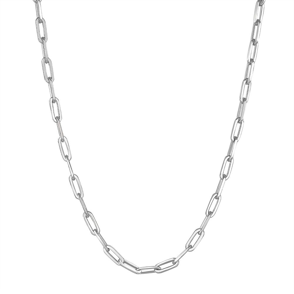 Silver Paperclip Chain main image 1