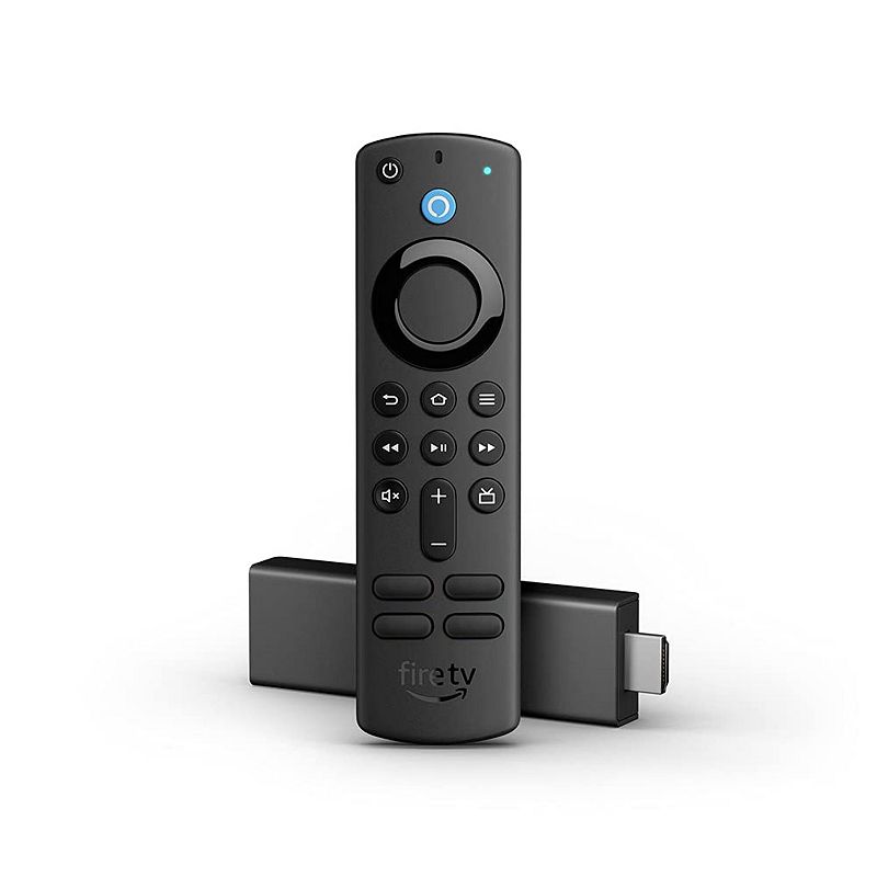 Amazon - Fire TV Stick (3rd Gen) with Alexa Voice Remote (includes TV controls) | HD streaming device | 2021 release - Black