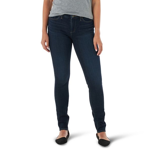 Womens lee mid hot sale rise skinny jeans