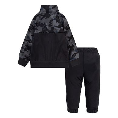 Baby Boy Nike Camo Track Jacket & Pants Set