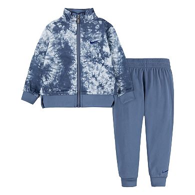Baby Boy Nike Just Dream It Tricot Tie Dyed Zip Jacket & Pants Set
