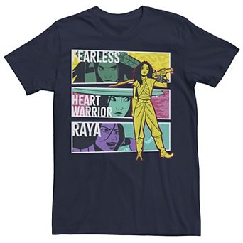 Disney's Raya And The Last Dragon Raya Comic Pane Men's Tee