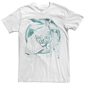 Disney's Raya And The Last Dragon Raya Men's Watercolor Tee