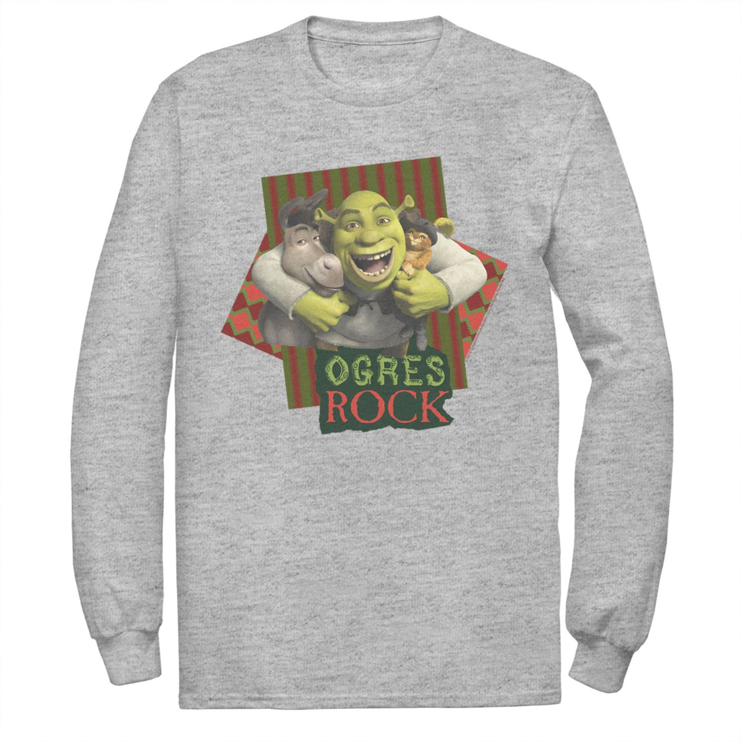 Image for Licensed Character Men's Shrek The Third Ogres Rock Best Friends Group Tee at Kohl's.