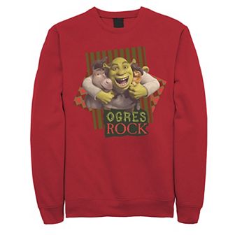 Men's Shrek The Third Ogres Rock Best Friends Group Sweatshirt