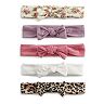 Girls Capelli 5-Pack Infant Bow Headwraps 