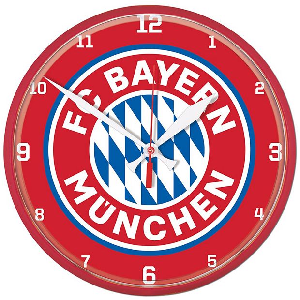 WinCraft Bayern Munich Round Wall Clock