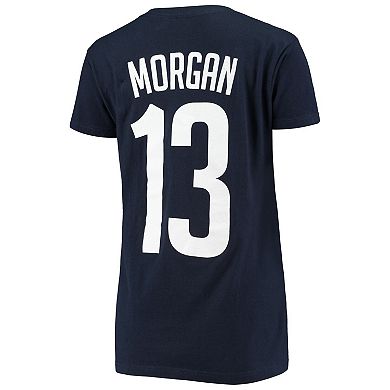 Women's Alex Morgan Navy Tottenham Hotspur Name & Number T-Shirt