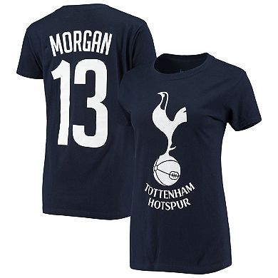 Women's Alex Morgan Navy Tottenham Hotspur Name & Number T-Shirt