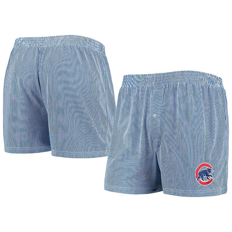 Mens Concepts Sport Royal Chicago Cubs Gateway Boxer Shorts, Size: 3XL, Bl