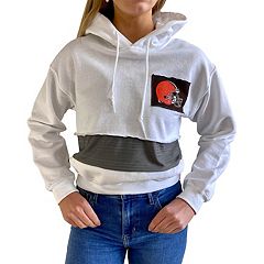 Cleveland Browns Womens 2Pcs Tracksuit Pullover Crewneck