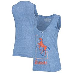 Women's Top of the World Cream Boise State Broncos Pearl Cuffed