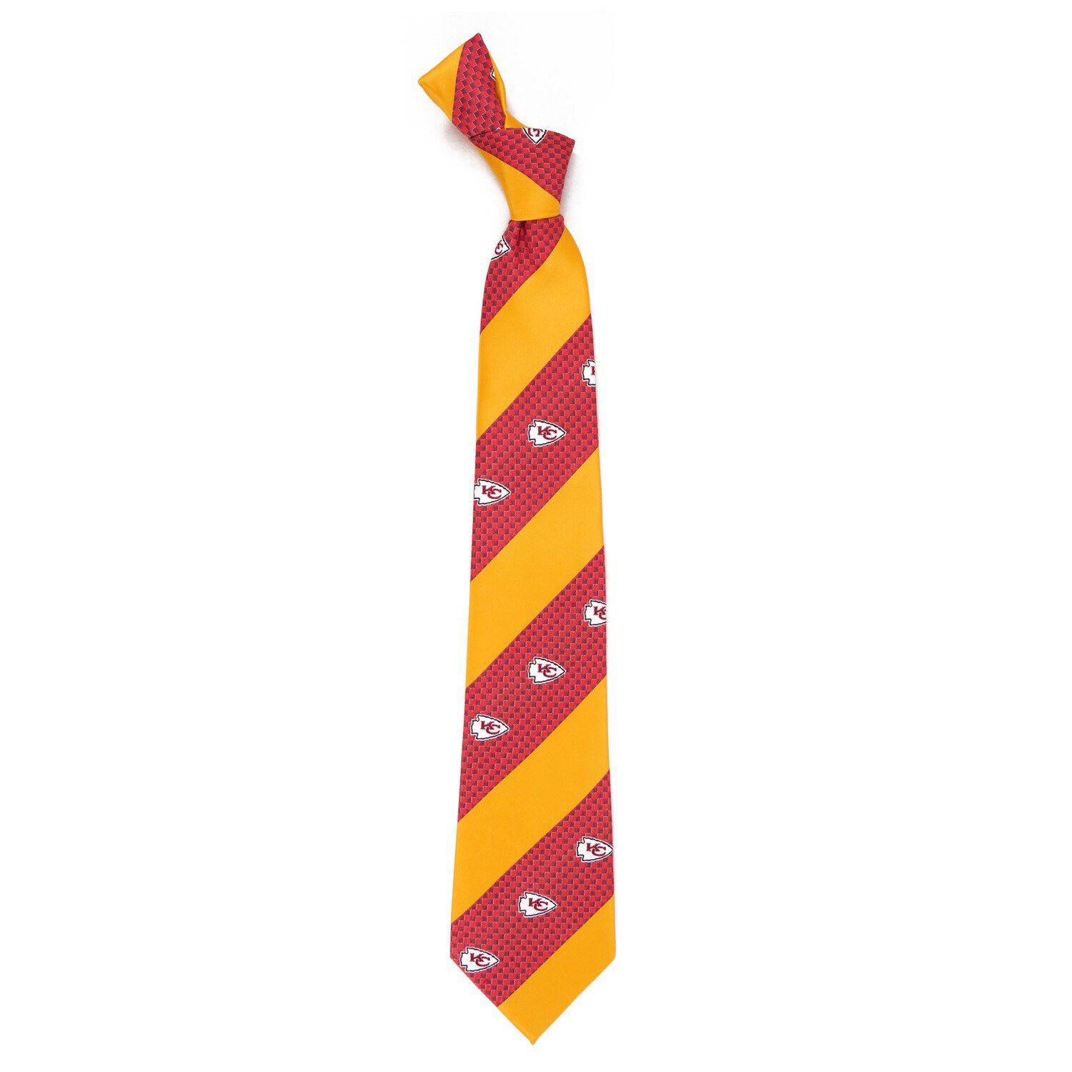 Image for Unbranded Men's Kansas City Chiefs Geo Stripe Tie at Kohl's.