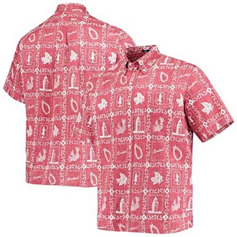 Men's Reyn Spooner Cardinal Stanford Cardinal Classic Button-Down Shirt