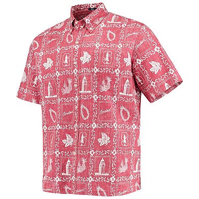 Men's Reyn Spooner Cardinal Stanford Cardinal Classic Button-Down Shirt