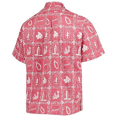 Men's Reyn Spooner Cardinal Stanford Cardinal Classic Button-Down Shirt