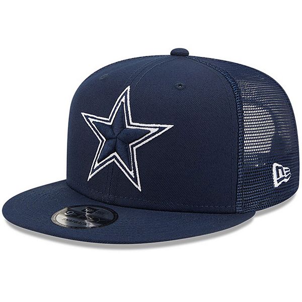 Men's Navy Dallas Cowboys Classic Trucker 9FIFTY Snapback Hat