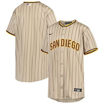 Youth San Diego Padres Brown Stealing Home T-Shirt