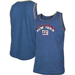 Men's Mitchell & Ness Royal New York Giants Matchup Historic Logo Tank Top