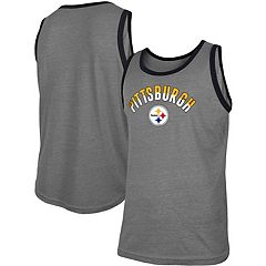 Men's Pittsburgh Steelers Nike Black Muscle Trainer Tank Top