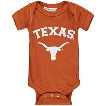 Infant Texas Orange Texas Longhorns Arch & Logo Bodysuit