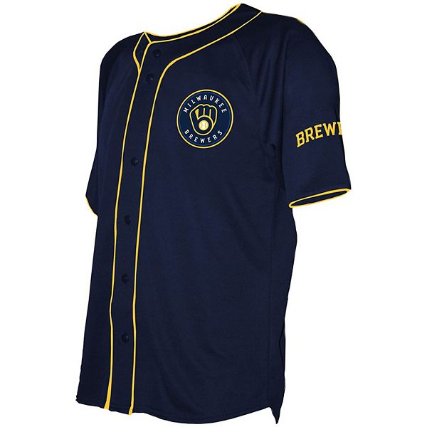 Milwaukee Brewers - Jersey - Stitched Gold sz XL